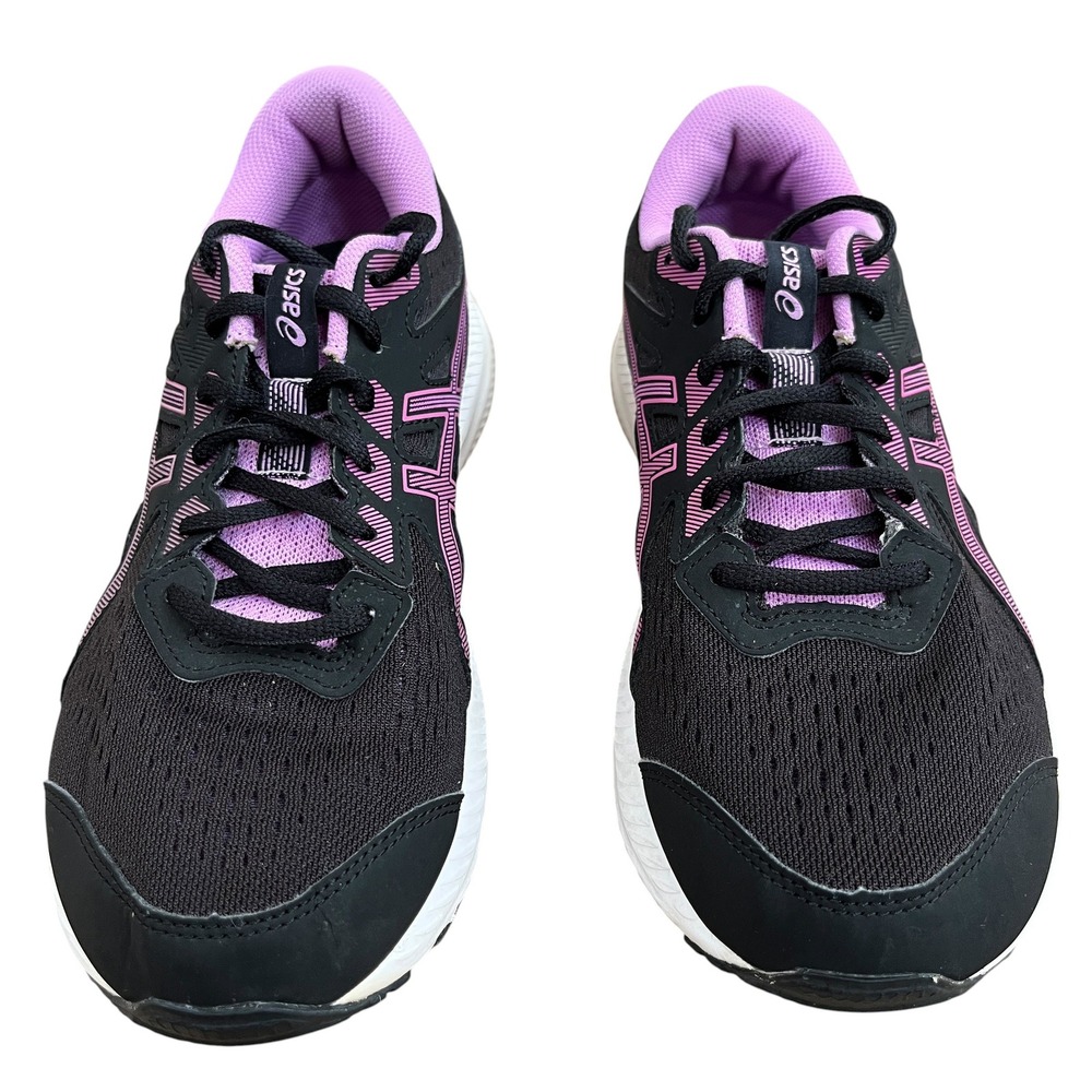ASICS Gel-Contend 6 Womens Running Shoes Black Orchid Purple 1012B320 Size 8.5